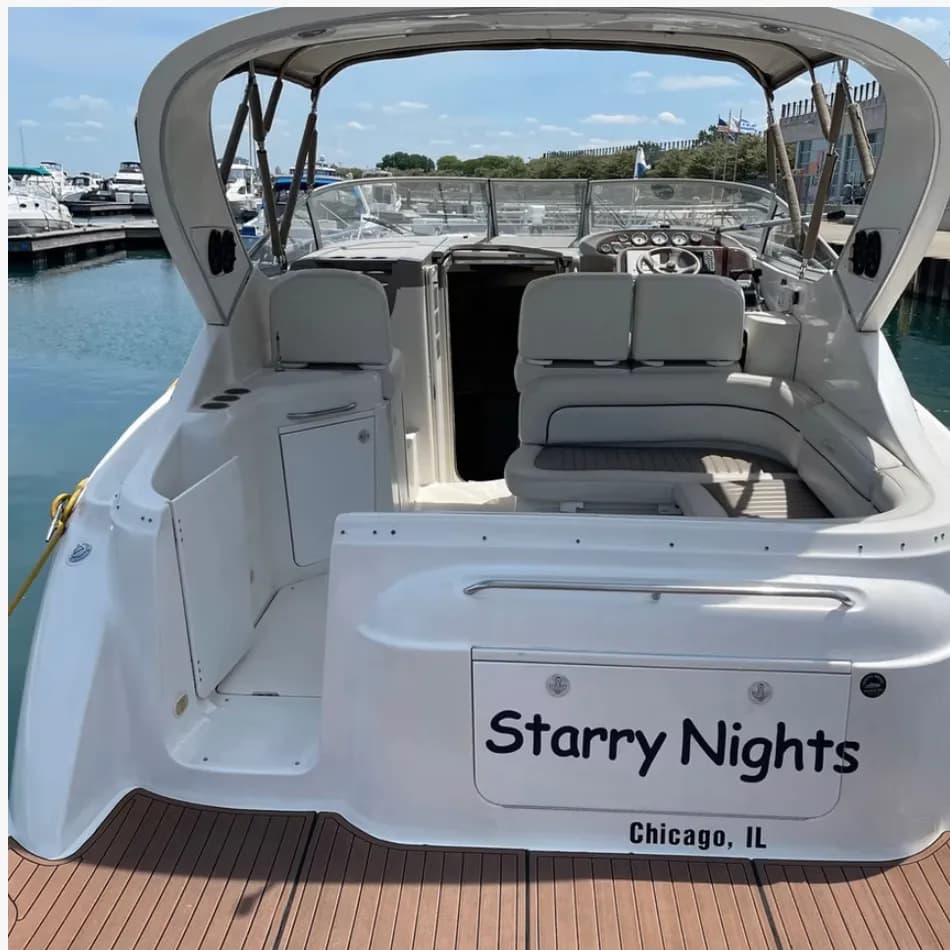 Captained motorboat charter at 31st Harbor, Chicago